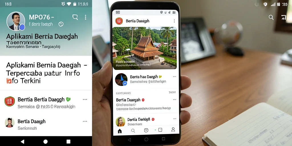 Tampilan antarmuka MPO76 yang sederhana dan informatif.