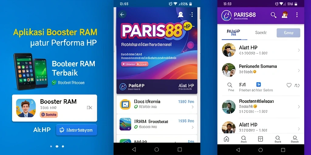 Tampilan antarmuka PARIS88 yang intuitif dan fungsional.